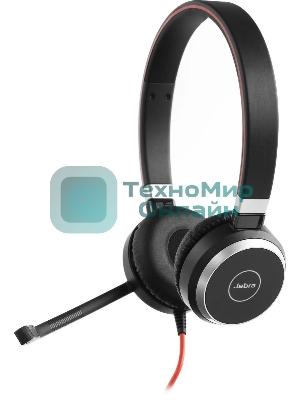 Гарнитура Jabra Evolve 40 MS чёрный, проводная