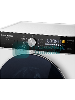 Стирально-сушильная машина Maunfeld MFWD14106WH03 белый, фронтальная загрузка 10, 1400 об/мин, класс В