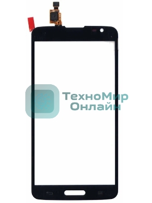 Сенсорное стекло (тачскрин) для LG G PRO LITE D680 D684, черное