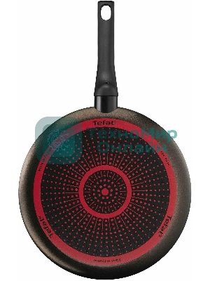 Сковорода Tefal Easy Plus 4237128, 28 см коричневый