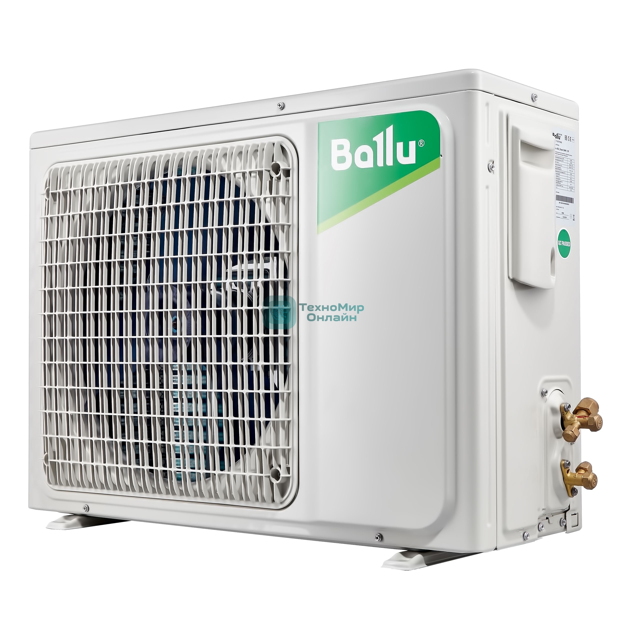 Наружный блок сплит-системы универсальный Ballu Machine BLC_O/out-36HN1_21Y 36000 BTU, 106 м², охлаждение, обогрев, осушение