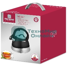 Чайник для плиты металлический Rondell Walzer RDS-1827 2.7 л. черный