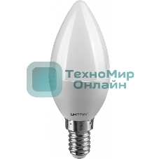 Лампа светодиодная ОНЛАЙТ 61128 OLL-C37-8-230-6.5K-E14-FR