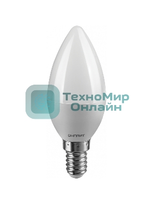 Лампа светодиодная ОНЛАЙТ 61128 OLL-C37-8-230-6.5K-E14-FR