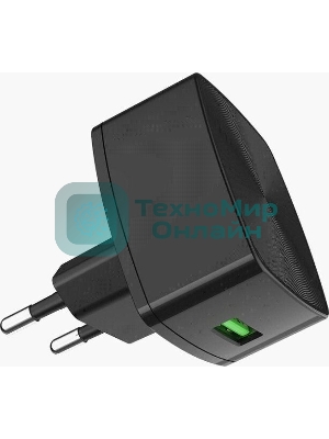 Сетевое зарядное устройство HOCO (6931474706638) HOCO C70A Cutting-edge single port QC3.0 черный