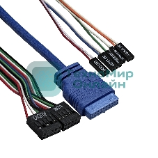 Компьютерный корпус Desktop ExeGate MI-207U (mini-ITX/mATX, без БП, 2хUSB+1хUSB 3.0, аудио, черный)