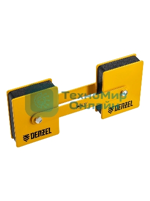 Фиксатор магнитный шарнирный Denzel для сварочных работ усилие 2x50 LB