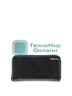 Кошелек женский Piquadro Blue Square, черный, 19x10x2,2 см
