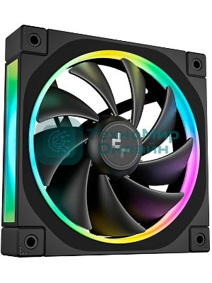 Система жидкостного охлаждения Deepcool LQ360 Ultra ARGb Soc-AM5/AM4/1200/1700/1851 черный 4-pin 38.71dB Al LCD 350W 1840gr Ret (R-LQ360-BKASMC-G-1)