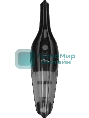 Пылесос ручной Ritmix CVC-003 черный/серый, 70 Вт, уборка сухая, пылесборник контейнер 0.32 л