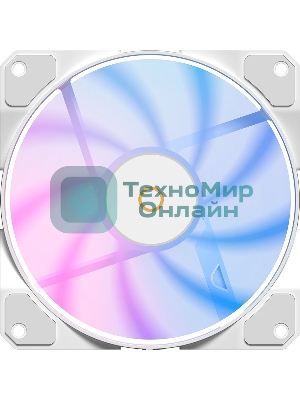 Кулер для процессора Ocypus Beta F12 WH ARGB, 120x120x25мм, 4-PIN PWM, 800-1600 RPM, 29 DBA MAX, HYDRO BEARING