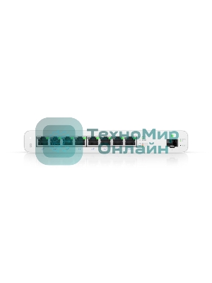 Коммутатор UISP Switch UISP-S PoE-коммутатор, 8х 1G RJ45, 1х SFP, раздача 110 Вт