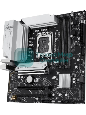 Материнская плата Asus PRIME B760M-A WIFI II Soc-1700 Intel B760 4xDDR5 mATX AC`97 8ch(7.1) 2.5Gg RAID+HDMI+DP
