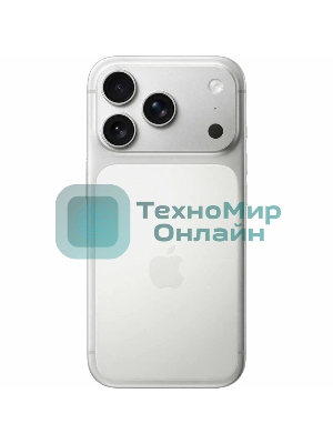 Смартфон Apple A3523 iPhone 17 Pro 512Gb серебристый моноблок 3G 4G 1Sim 6.3