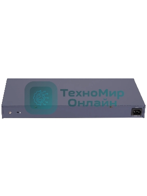 Коммутатор Hikvision DS-3E0326P-E(C), 24×1 Гбит/с PoE + 2×1 Гбит/с Combo (RJ45/SFP) + 2×1 Гбит/с SFP, неуправляемый