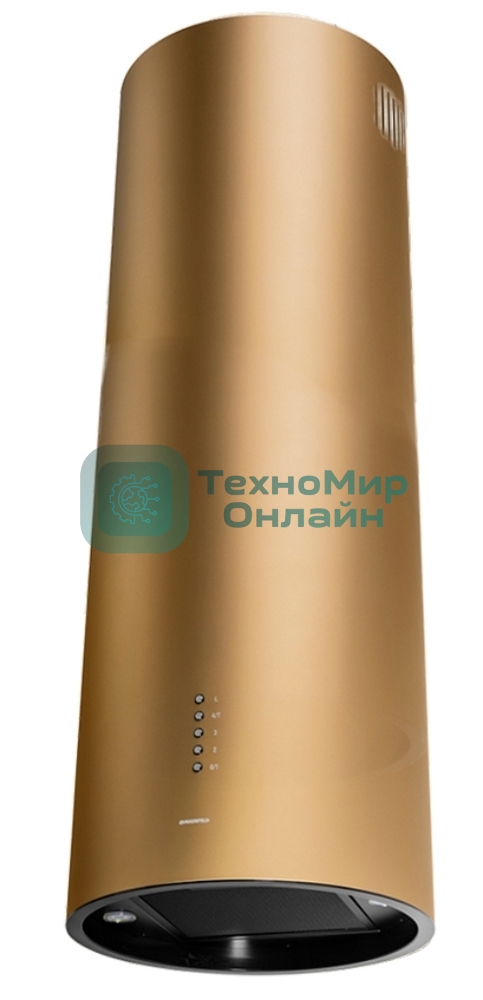 Вытяжка островная Maunfeld Lee Isla 39 золотой, 38 см, 1000 куб. м/ч, 52 дБ