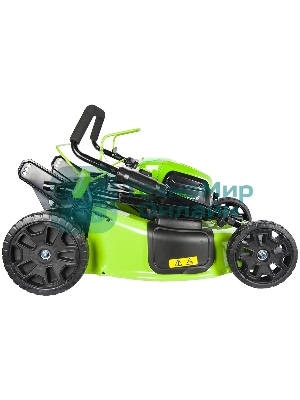 Газонокосилка аккумуляторная (2514307) GreenWorks GD60LM51SP, 60V, 51 см, бесщеточная, без АКБ и ЗУ