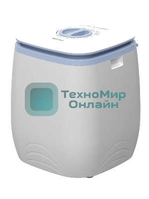 Стиральная машина Белоснежка BRP350WB белый, загрузка вертикальная 3,5 кг, Без отжима, класс: А