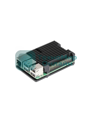 Корпус ACD черный Metal Aluminum Case for Raspberry Pi 3B/3B+