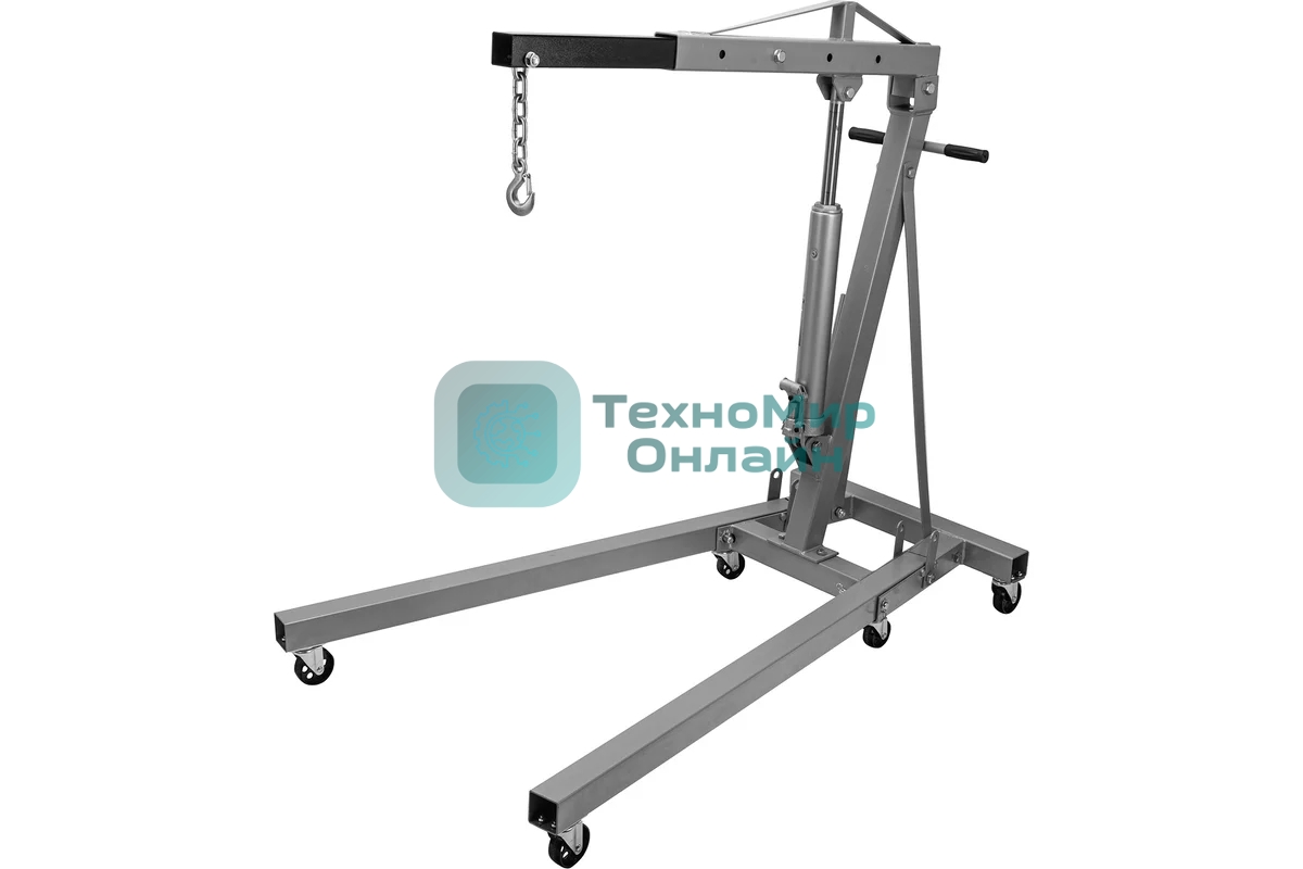 Кран гидравлический Matrix 2 т, h подъема 25–2382 мм, складной