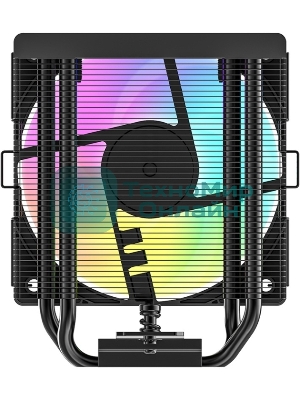 Кулер Cooler ID-Cooling SE-904-XT ARGb BLACK LGA1851/1700/1200/115X/AM5/AM4 (TDP 180W, PWM, 4 тепл.трубки прямого контакта, FAN 100мм, Addressable RGb LED) RET