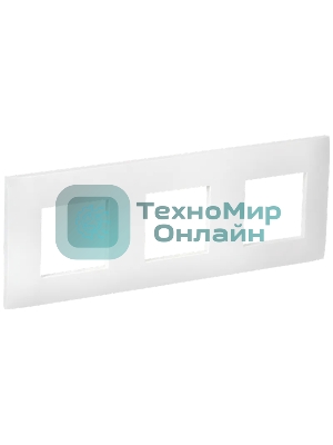 Рамка 3-ая SK-F03W IEK SKANDY Арктический белый