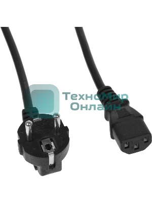Кабель KingPrice KP-PC-Euro-C13-3m Евровилка IEC C13 3м черный