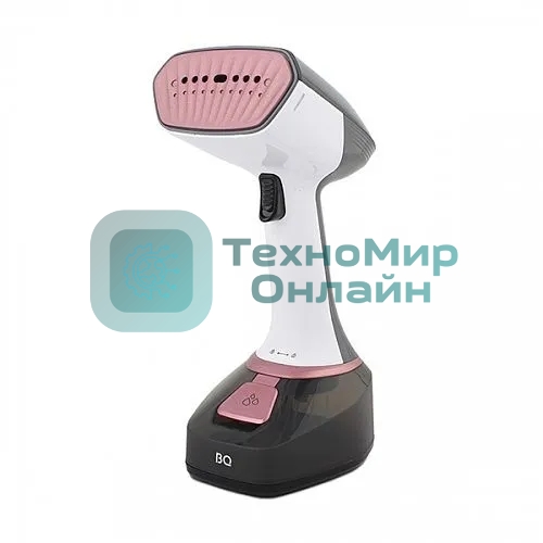 Отпариватель BQ SG1006H серый/розовый, 1700 Вт, 25 г/мин, 280 мл