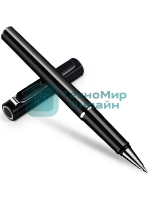 Ручка роллер Deli S87BLACK черный, d=0.5мм, черные чернила