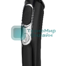 Триммер Vitek VT-2549 BK Питание сеть/аккумулятор. Встроенная аккумуляторная батарея Li-ion 700 mAh 3,7V. Время зарядки 90мин. Время автономной работы 45мин. Влажная очистка. Детальный триммер. Индикатор зарядки. ЖК дисплей с индикацией процента зарядки батареи. Число установок длины 11. Максимальная длина стрижки 12мм. Минимальная длина стрижки 0,4. Способ регулировки длины регулировкой длины лезвий/сменой насадок. Материал лезвий высокачественная сталь. Число насадок 5. Стрижка бороды. Триммер для носа/ушей. Насадка для бритья. Аксессуары: Щеточка, смазочное масло. Низкий уровень вибрации и шума.