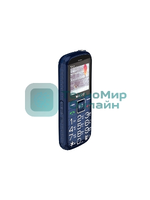 Мобильный телефон Maxvi B5ds up синий