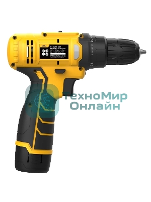 Дрель-шуруповерт Deli DL-DZ12-5A2, 12 В, 2 Ач, 30 Нм, щеточный