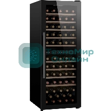 Винный холодильник Weissgauff WWC-77 DB DualZone черный