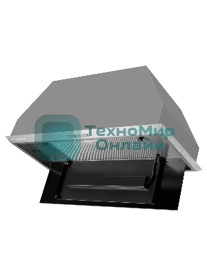 Встраиваемая вытяжка Kuppersberg Intro 70 X ширина 70 см, отвод/рециркуляция, 1000 м3.ч, нерж. сталь