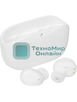 Наушники TWS JBL Wave Buds белый, внутриканальные, Bluetooth, быстрая зарядка, до 8 ч