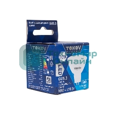 Лампа светодиодная TOKOV ELECTRIC 10Вт Soffit 6500К GU5.3 176-264В