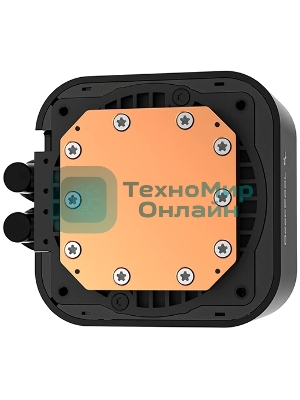Система жидкостного охлаждения Deepcool LQ360 Ultra ARGb Soc-AM5/AM4/1200/1700/1851 черный 4-pin 38.71dB Al LCD 350W 1840gr Ret (R-LQ360-BKASMC-G-1)