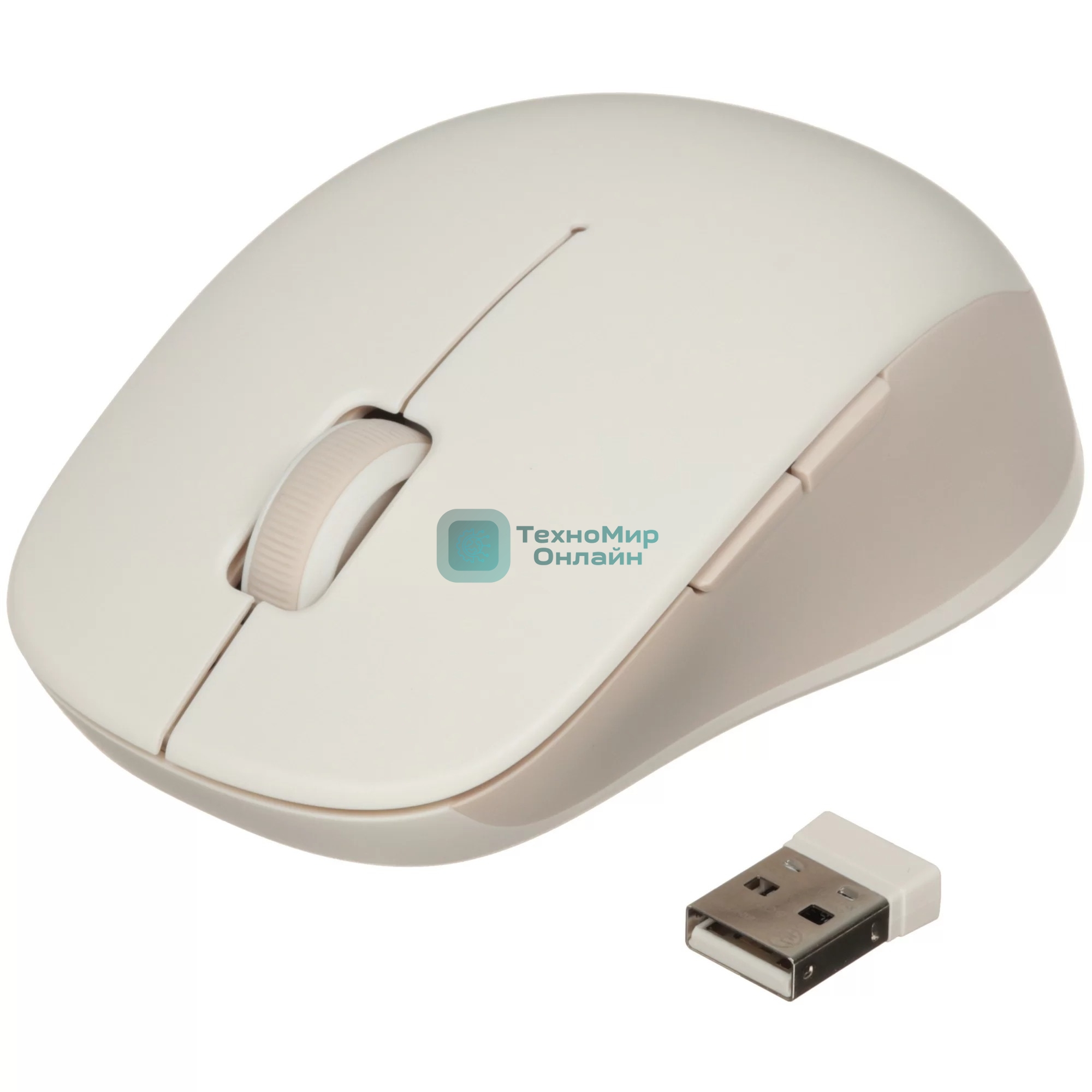 Мышь беспроводная Xiaomi Dual-mode Wireless Mouse 2 белый, 1200 dpi, радиоканал, Bluetooth, USB, кнопки - 5