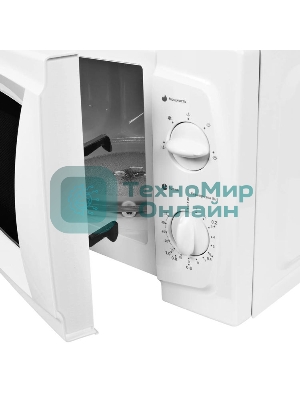 Микроволновая печь Starwind SWM5520 белый, 20 л, 700 Вт, переключатели - поворотный механизм