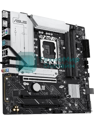Материнская плата Asus PRIME B760M-A WIFI II Soc-1700 Intel B760 4xDDR5 mATX AC`97 8ch(7.1) 2.5Gg RAID+HDMI+DP