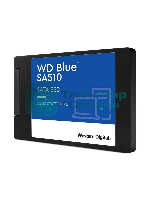 Накопитель SSD WD Blue SA510 WDS400T3B0A, 4000Gb, SATA III, 2.5