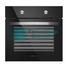 Духовой шкаф электрический встраиваемый HOMSair OES660BK01 черный