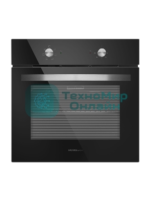Духовой шкаф электрический встраиваемый HOMSair OES660BK01 черный