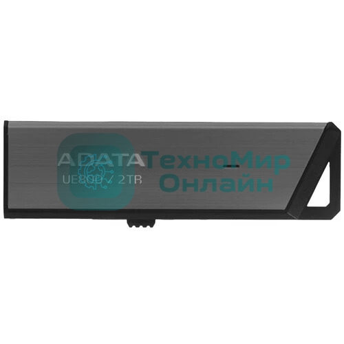 Флешка USB ADATA Elite UE800 (AELI-UE800-2T-CSG), 2Тb, USB 3.2/TypeC, R/W 1000/1000, серый