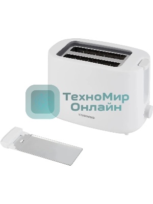 Тостер Starwind ST4107 750 Вт, белый
