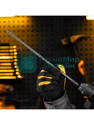 Бур по бетону Denzel цельная крестовая пластина, 8x315 мм, SDS PLUS