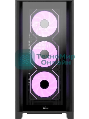 Компьютерный корпус AeroCool/Formula Air Power G8 черный без БП ATX 2xUSB 3.0 1xUSB3.1 audio bott PSU