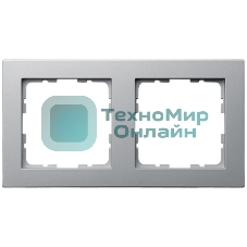 Рамка Jasmart 2-м G-Classic алюм.