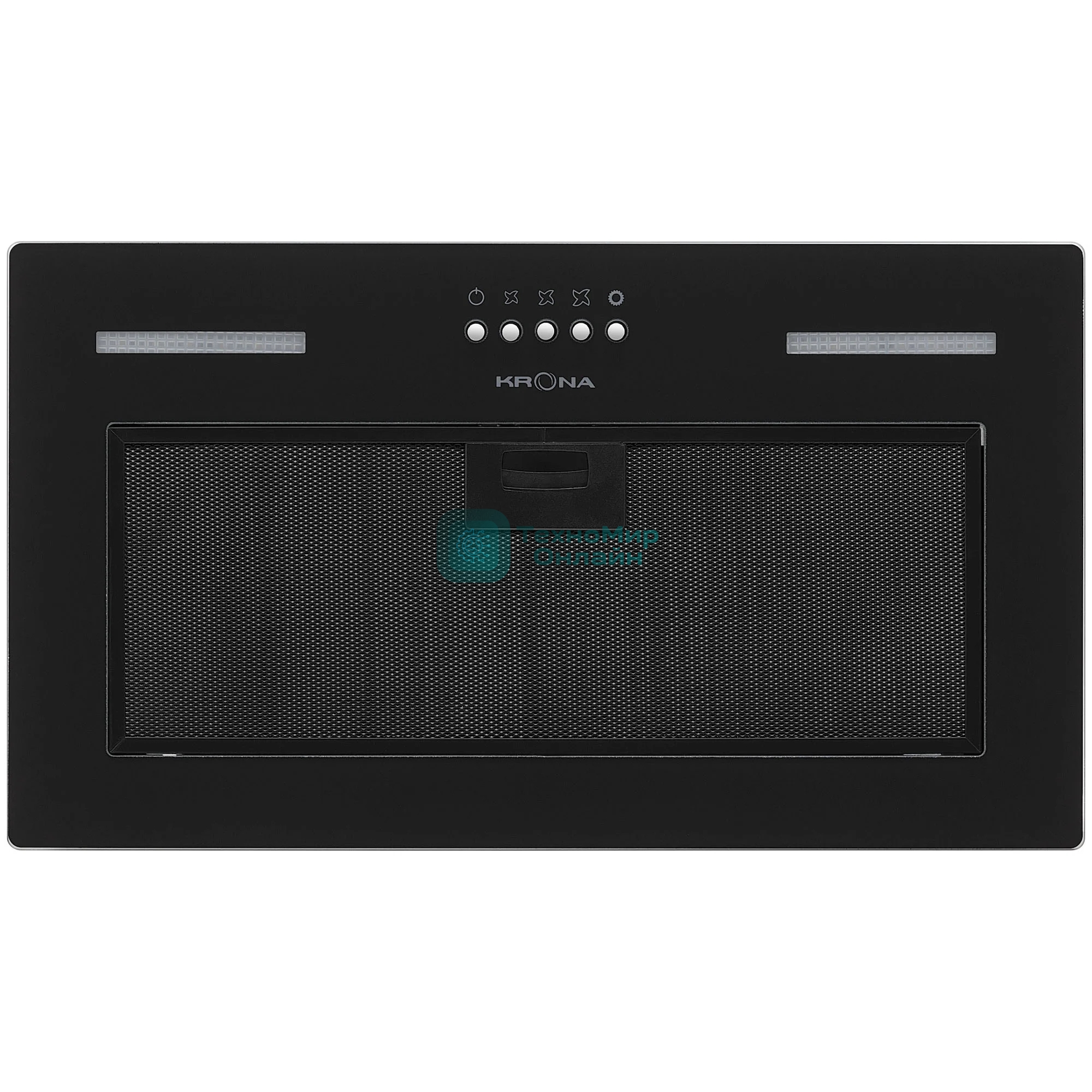 Вытяжка полновстраиваемая Krona WERMUT 500 DN BLACK PB BF