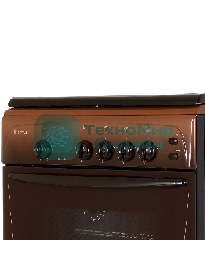 Плита газовая Gefest ПГ 1200 С6 К43 коричневый, конфорок 4 шт, духовка 63 л, 60 см x 85 см x 60 см